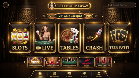 Main screen of 1st game casino page for PK players - 4